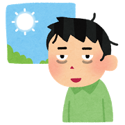 不眠男性